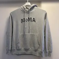 美品　Champion フーディー MoMA Edition グレー L