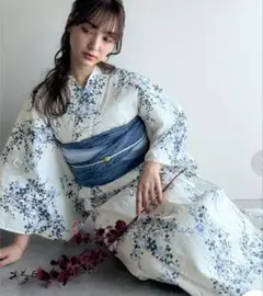 未使用【高垣麗子×C.R.E.A.M】金魚紺地7点セット浴衣 - メルカリ
