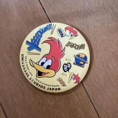 USJ ウッディー・ウッドペッカー 缶バッジ - メルカリ