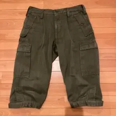 実物 USED イタリア軍 ニッカーズ カーゴパンツ 7分丈のサムネイル