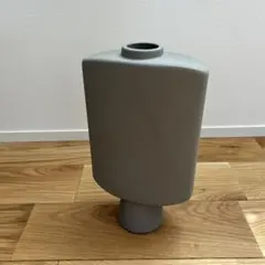 ACTUS(アクタス)フラワーベース　陶器　グレー
