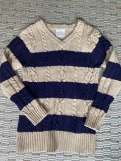 アーバンリサーチ　ケーブル編みニット