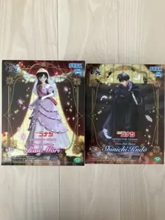 名探偵コナン　XrossLink クロスリンク　フィギュア　工藤新一　毛利蘭