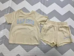 baby gap スウェット セットアップ 半袖ショーパン 黄のサムネイル