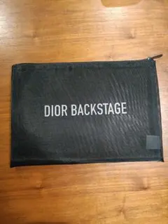 Dior Backstage メッシュポーチ ブラック