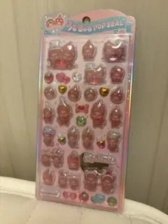 【正規品】モンチッチ うるちゅるポップシール