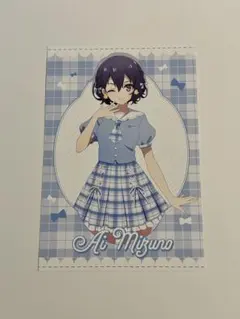 ゾンサガ　博多マルイPOP UP 水野愛　ポストカード