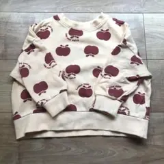 ピードットプルミエ　りんご　スウェット