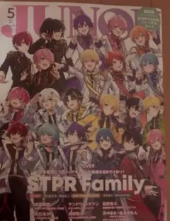 JUNON STPRfamily 表紙 5月号 1冊