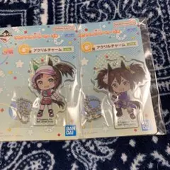 ウマ娘 一番くじ G賞 アクリルチャーム イナリワン　アイネスフウジン