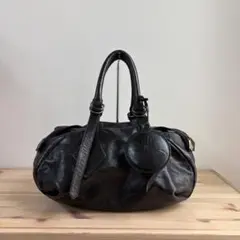 ロ*カ様 【美品】ロエン ディアスキン ボストンバッグ 鹿革 ririジップ