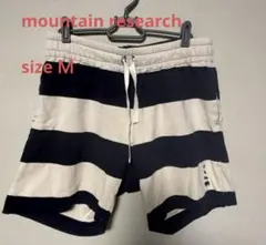 Mountain Research ボーダー ショートパンツのサムネイル