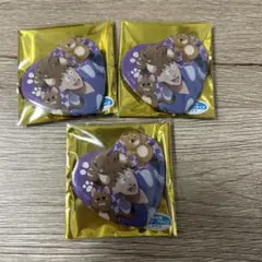 忍たま乱太郎 鉢屋三郎 ハート缶バッジ3個
