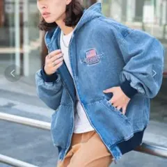 wego　ワーカーズ　フード　ブルゾン　М