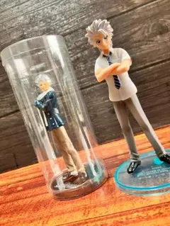 ☆【美品】BLEACH　日番谷冬獅郎　ミニフィギュア　制服　私服セット☆