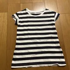 ストライプ 半袖ワンピース　サイズ90