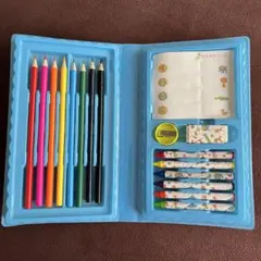 子ども用文具セット 色鉛筆 クレヨン