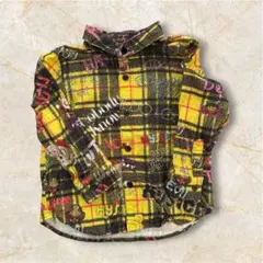 ひ*ち様 ヒステリックミニ　ヒスミニ　チェック柄　長袖シャツ　90cm トップス