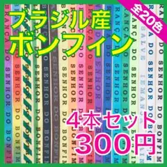 ブラジル・バイーア　ボンフィン(ミサンガ) 4本セット