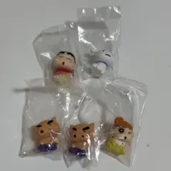 ほぺむにゅ！ クレヨンしんちゃん フィギュア 5体(４種類)セット