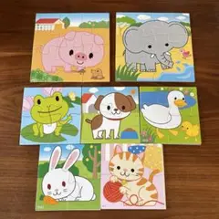 くもんのジグソーパズル　ステップ1　公文　パンダなし　箱なし