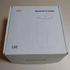 au Speed Wi-Fi HOME L02 HWS33SWA　本体 未使用