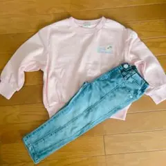 しまむら little weekend リトルウィークエンド 長袖 トップス