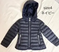 値下げ！モンクレール　ネイビー ダウン サイズ4