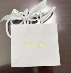 Dior ホワイトショップ袋 小型