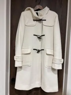 ユナイテッドアローズ/アイボリー ダッフルコート フード付き40