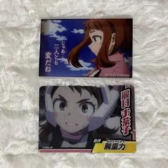 ヒロアカ メタルカードコレクション6 コレクターズカード9 麗日お茶子