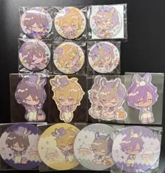 と*る様 あんスタ アニカフェ UNDEAD アンデッド 缶バッジ ステッカー