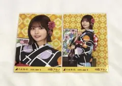 乃木坂46 中西アルノ 生写真 2026 浴衣 座りヨリ レアポ - メルカリ