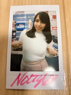 三島奈津子　直筆サイン入りチェキ