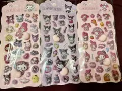 サンリオ　お尻シール　桃シール