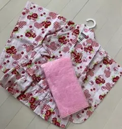新品　浴衣ドレス　90㎝ 帯付き　女の子