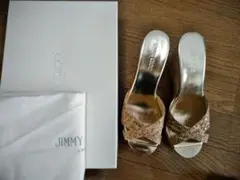 JIMMY CHOO　サイズ38　コルク　ウエッジサンダル