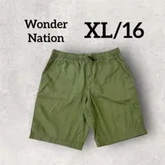 Wonder Nation【XL/16】グリーン ハーフパンツ