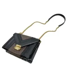 極美品★マイケルコース ホイットニー ラージ ロゴチェーン ショルダーバッグ