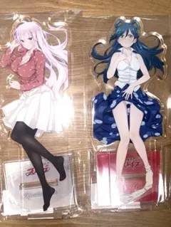 グリッドマン 六花 アカネ 笑顔ver アクリルスタンド DMMスクラッチ冬 