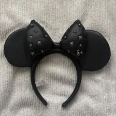 ディズニー　ミニースタッズカチューシャ　リボン