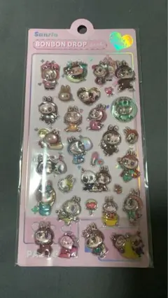 LABUBU ボンボンドロップシール
