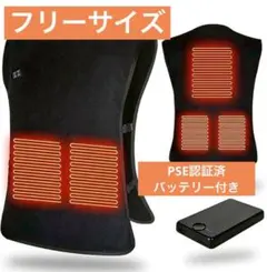 電熱ベスト 自宅用 作業用 フリーサイズ アウトドア 温度調整 バイク キャンプ