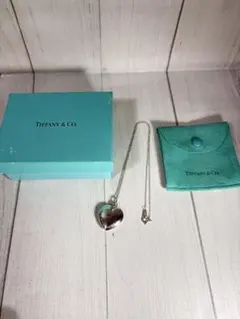 ［希少］TIFFANY ハート ペンダント　 ネックレス　シルバー　925