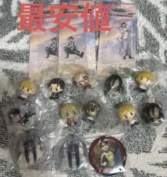 一番くじ 進撃の巨人 それぞれの決意 缶バッジ チャーム ちょこのっこ