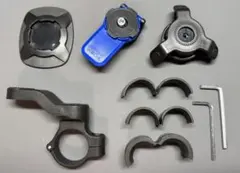 バイク用スマホホルダー　ショックアブソーバー付のサムネイル