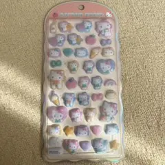 コットンパフィシール　ハローキティ