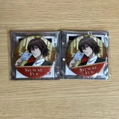 テニプリ イオン ロイヤルタイム 不二周助 缶バッジ2点セット