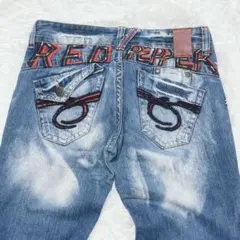 レッドペッパー y2k ワイドデニム 刺繍 サイズ29