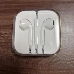 純正　Apple EarPods ホワイト ケース付き